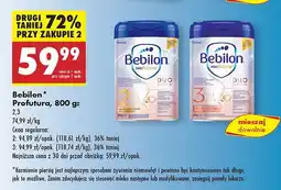 Biedronka Mleko Bebilon Profutura 800g 3 oferta