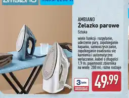 ALDI Zelazko parowe Ambiano oferta