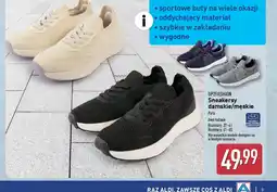 ALDI Sneakersy damskie/męskie UP2FASHION oferta