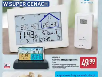 ALDI Cyfrowa stacja pogodowa Krontaler oferta