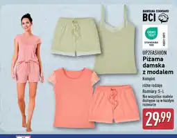 ALDI Piżama damska z modalem UP2FASHION oferta
