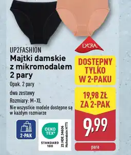 ALDI Majtki damskie z mikromodalem UP2FASHION oferta