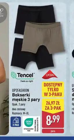 ALDI Bokserki męskie UP2FASHION oferta