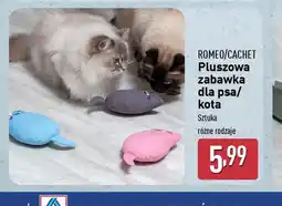 ALDI Pluszowa zabawka dla psa/kota Romeo/Cachet oferta