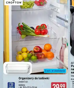 ALDI Organizery do lodówki Crofton oferta