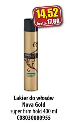 Lakier do włosów Nova Gold