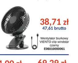 AT Wentylator biurkowy VIENTO clip windstar oferta