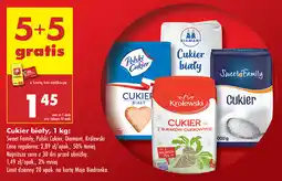 Biedronka Cukier biały 1kg oferta
