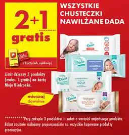 Biedronka Chusteczki nawilżane DADA oferta