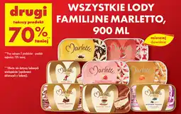 Biedronka Lody familijne Marletto 900ml oferta
