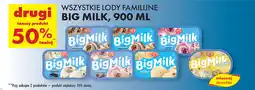 Biedronka Lody familijne BIG MILK oferta