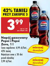 Biedronka Pepsi 1L oferta