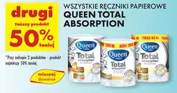 Biedronka Ręczniki papierowe Queen Total Absorption oferta