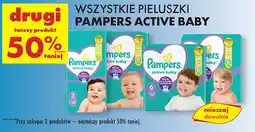 Biedronka Pieluszki Pampers Active Baby oferta