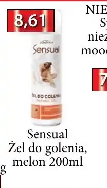 ADEKS Sensual Zel do golenia oferta
