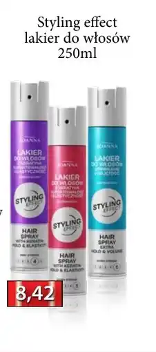 ADEKS Styling effect lakier do włosów oferta
