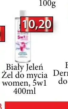 ADEKS Biały Jeleń Zel do mycia women, 5w1 oferta