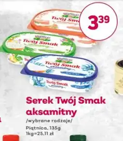 Społem Serek Twój Smak aksamitny oferta