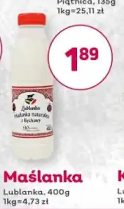 Społem Maślanka Lublanka oferta