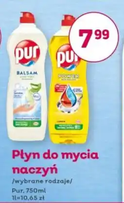 Społem Płyn do mycia naczyń Pur oferta