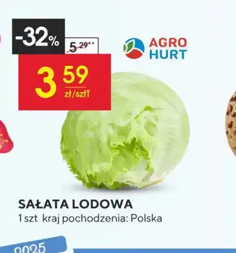 Społem Sałata lodowa oferta