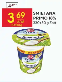 Społem Smietana Primo 18% Zott oferta