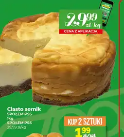 Społem Ciasto sernik Społem PSS oferta