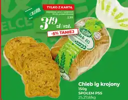 Społem Chleb ig krojony oferta