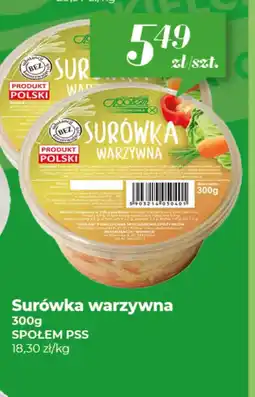 Społem Surówka warzywna oferta