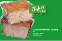 Społem Pasztet winnicki mięsny oferta