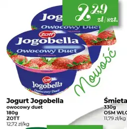 Społem Jogurt Jogobella Owocowy Duet oferta