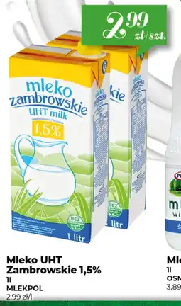Społem Mleko UHT Zambrowskie oferta