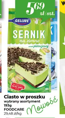 Społem Ciasto w proszku Gellwe Sernik na zimno oferta