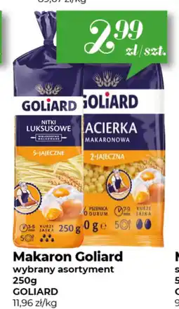Społem Makaron Goliard oferta