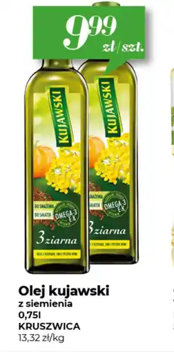 Społem Olej Kujawski z siemienia oferta