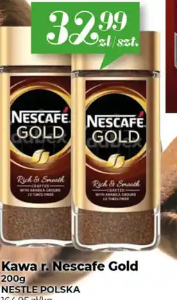 Społem Kawa rozpuszczalna Nescafe Gold oferta