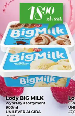 Społem Lody Big Milk oferta