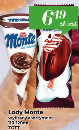 Społem Lody Monte oferta
