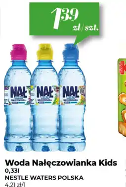 Społem Woda Nałęczowianka Kids oferta
