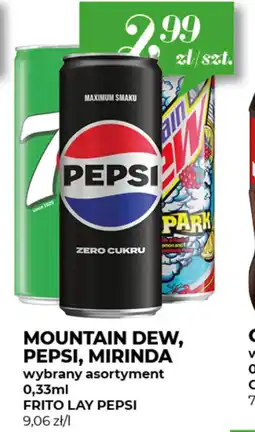 Społem Mountain Dew, Pepsi, Mirinda oferta