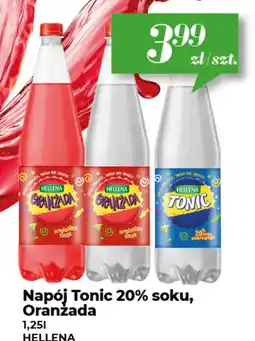 Społem Napój Tonic 20% soku, Oranżada oferta