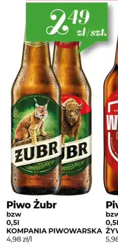 Społem Piwo Zubr oferta
