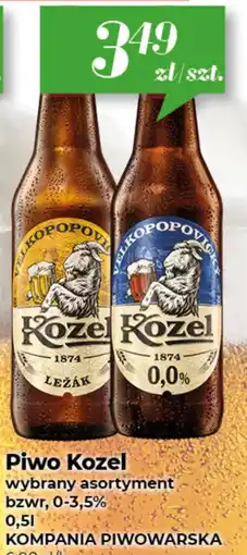 Społem Piwo Kozel oferta