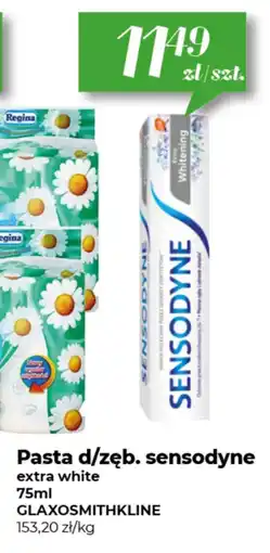 Społem Pasta do zębów Sensodyne Extra White oferta