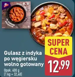 ALDI Gulasz z indyka po węgiersku wolno gotowany oferta