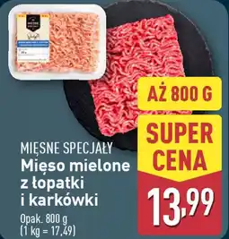 ALDI Mięso mielone z łopatki i karkówki oferta