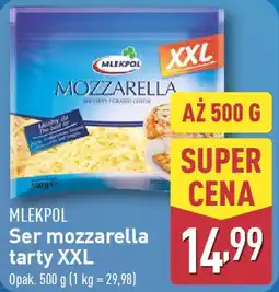 ALDI Ser mozzarella tarty XXL oferta