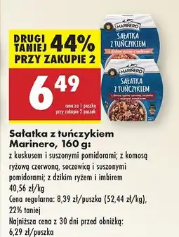 Biedronka Sałatka z tuńczykiem Marinero z dzikim ryżem i imbirem oferta