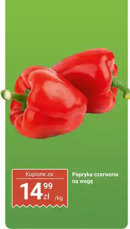 Biedronka Papryka czerwona 1 kg Biedronka oferta