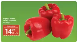 Biedronka Papryka polska słodka czerwona 1 kg Biedronka oferta